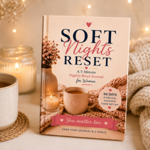 Soft Night Reset 5-Minute 90-Day Journal